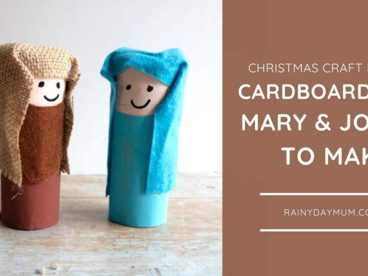 Image for Cardboard Tube Mary and Joseph to Make with Kids