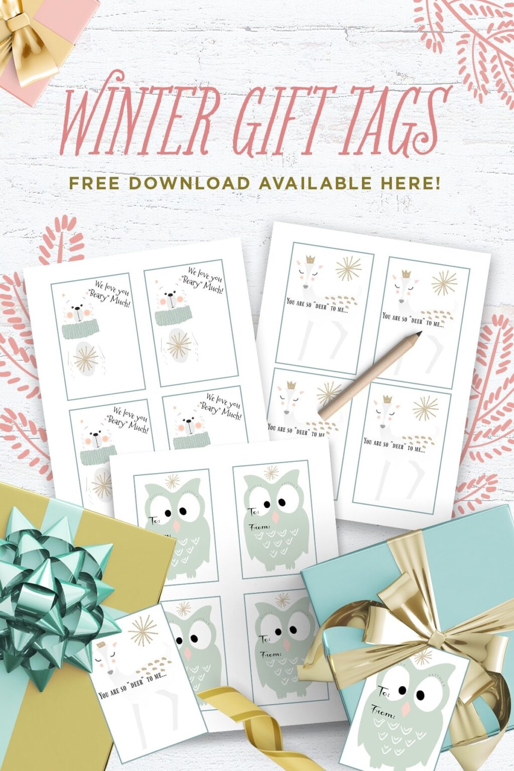 12 days of Christmas With Free Printable Tags - Mom Junky