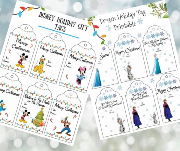 12 days of Christmas With Free Printable Tags - Mom Junky