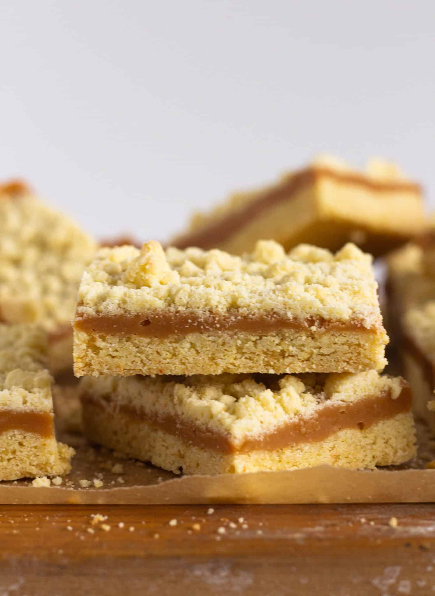 Image for Salted Caramel Butter Bars made with a Cake Mix
