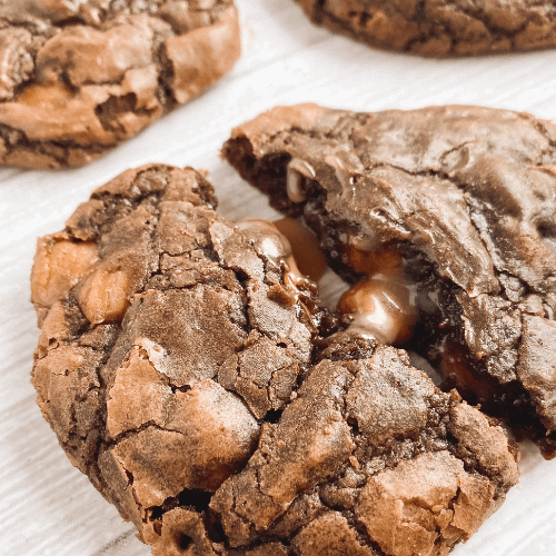 Image for Chocolate Caramel Brownie Cookies