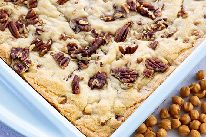 Image for Easy Caramel Pecan Blondies