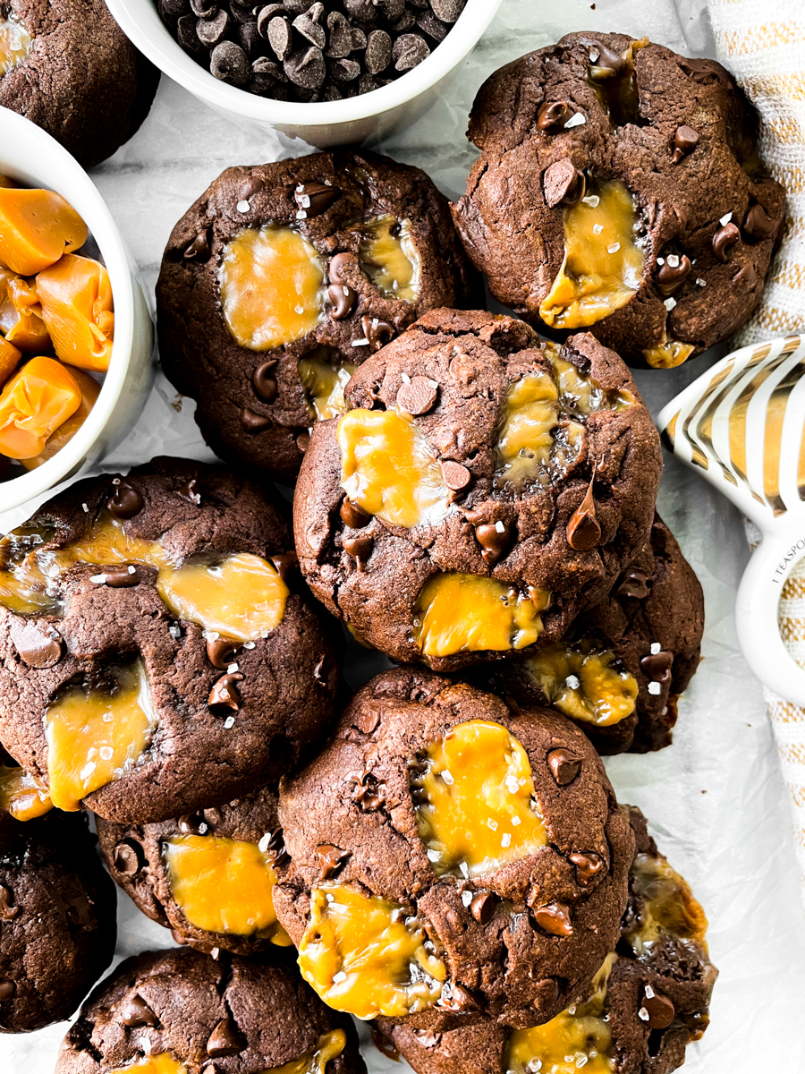 Image for Chocolate Caramel Chip Cookies