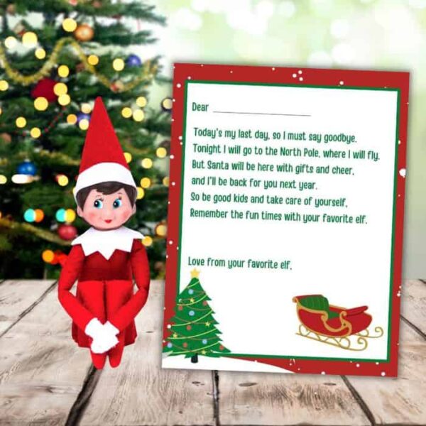 17 Elf on the Shelf Printables