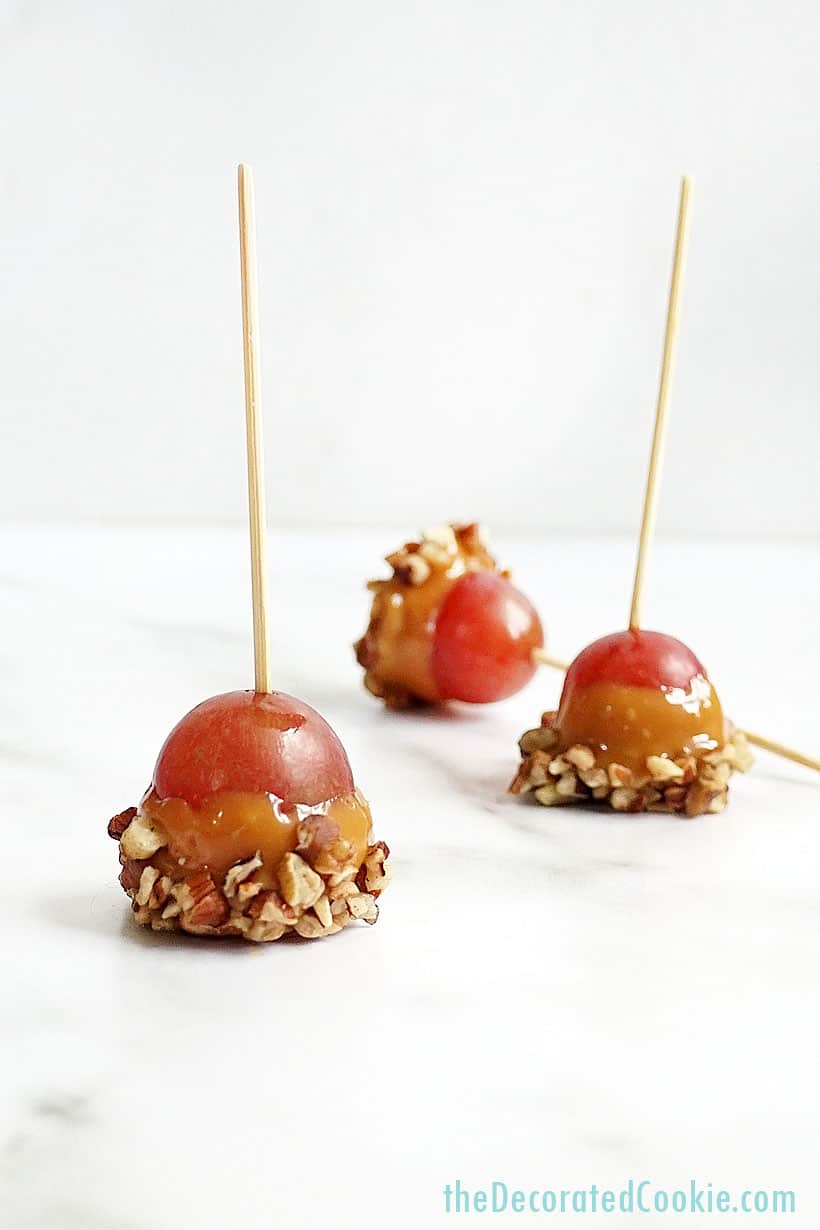 Image for caramel apple grapes