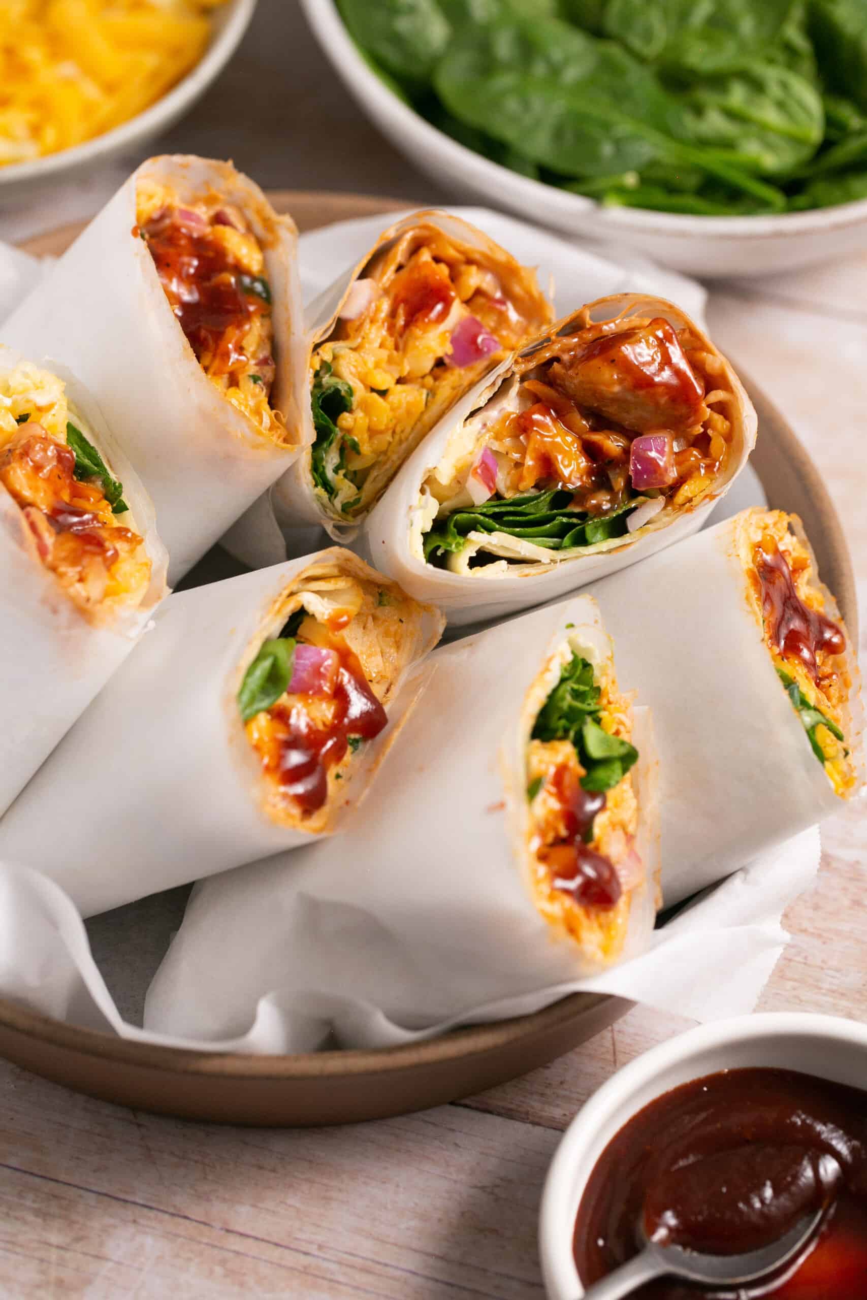 Image for 10-Minute BBQ Chicken Wrap
