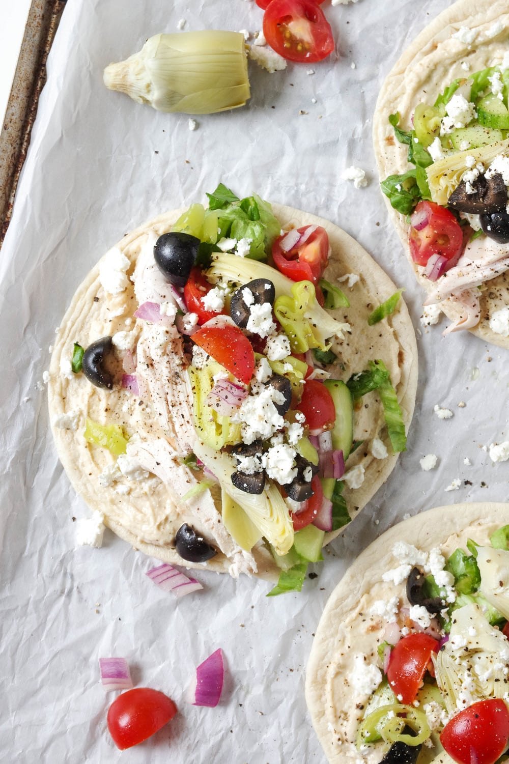 Image for Mediterranean Chicken Wraps
