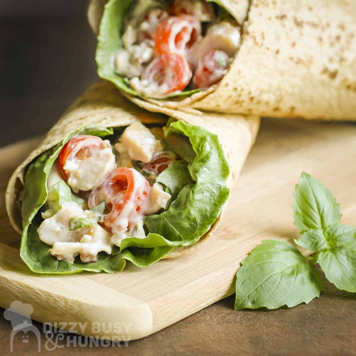 Image for Blue Cheese Chicken Wrap with Bacon
