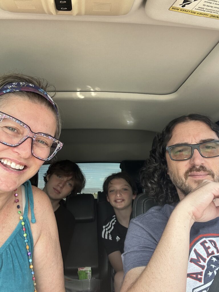 Family road trip adventure across Arizona
