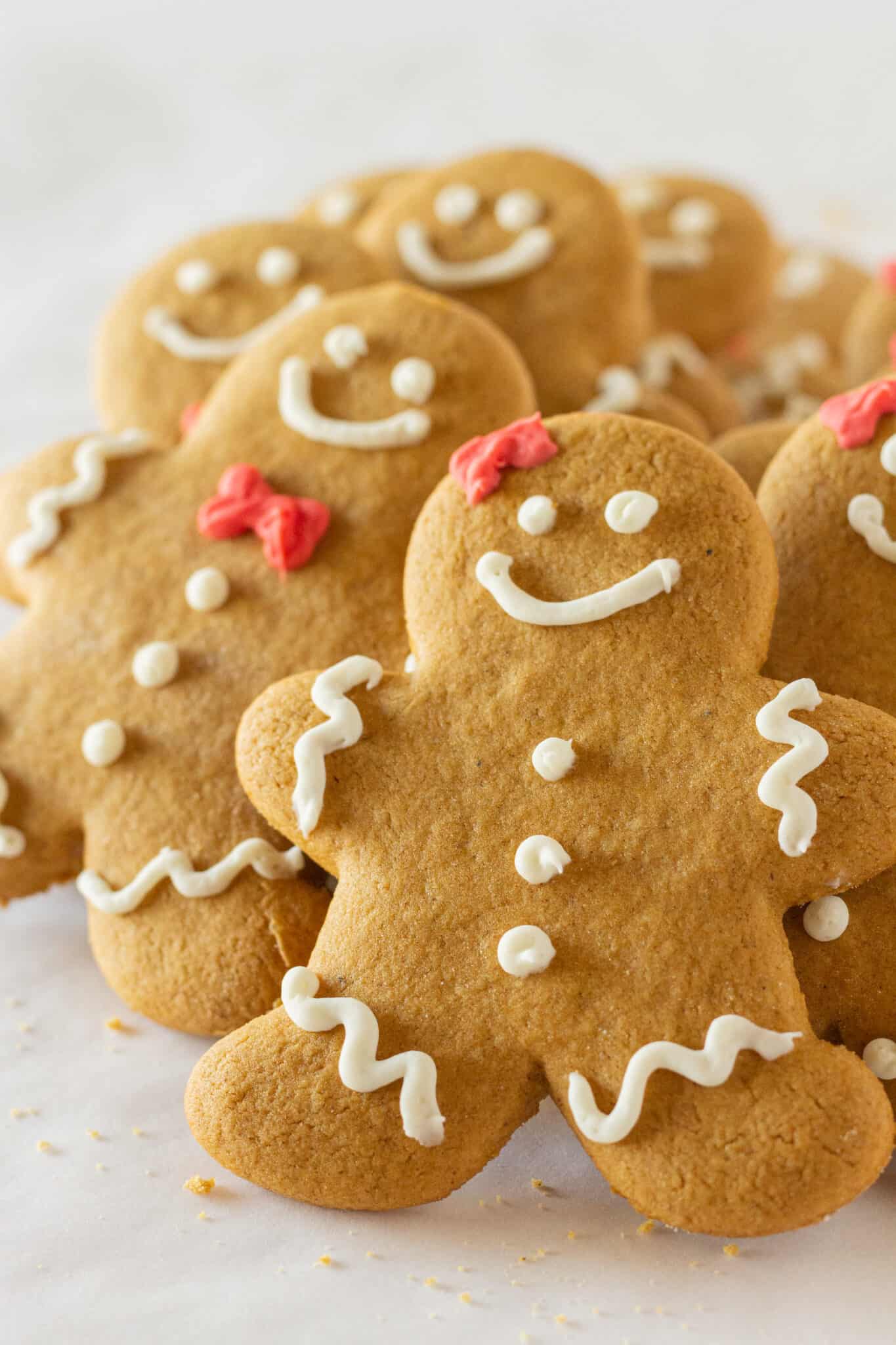 Image for Easy Soft Gingerbread Men Cookies Recipe with a Cake Mix