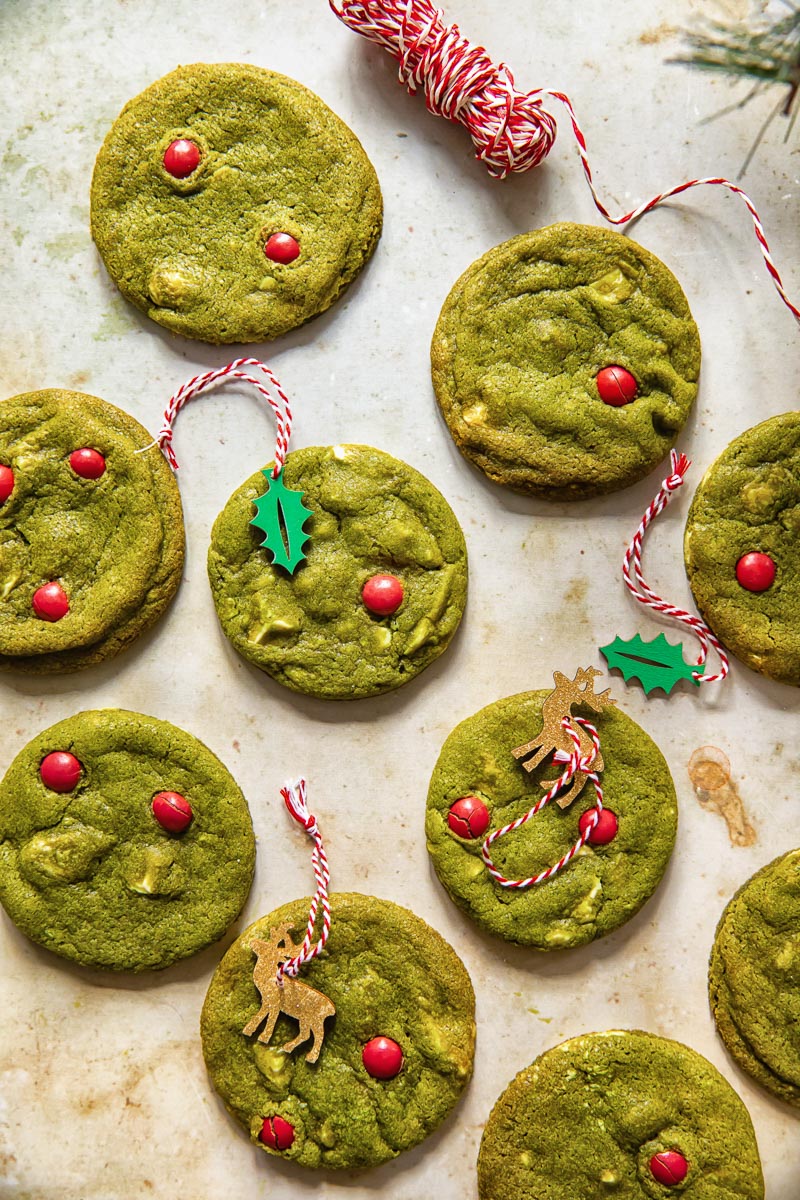 Image for White Chocolate Matcha Cookies
