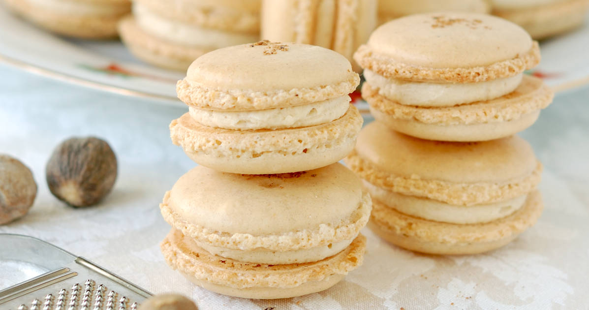 Image for Eggnog Macarons