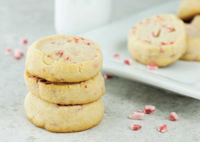 Image for Festive Peppermint Crunch Cookies (with Video)
