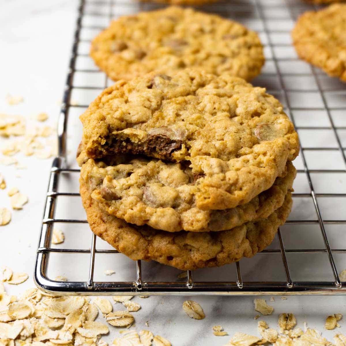 Image for Chocolate oatmeal cookies