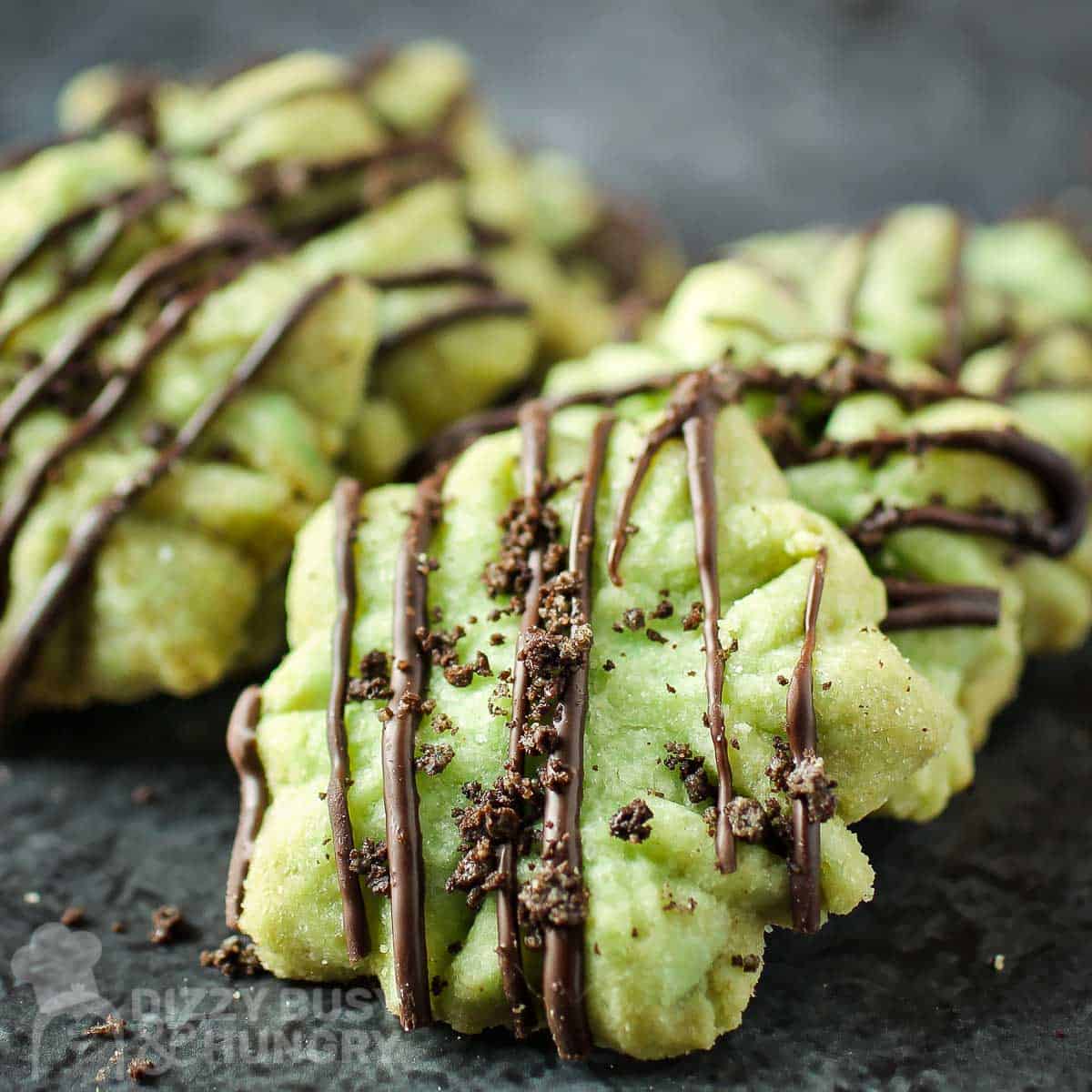 Image for Chocolate Mint Shortbread Cookies