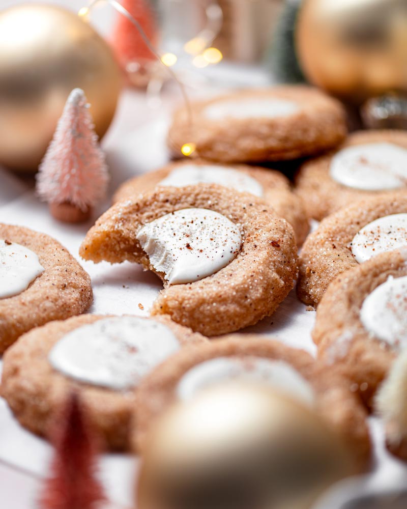 Image for Vegan Eggnog Thumbprint Sugar Cookies