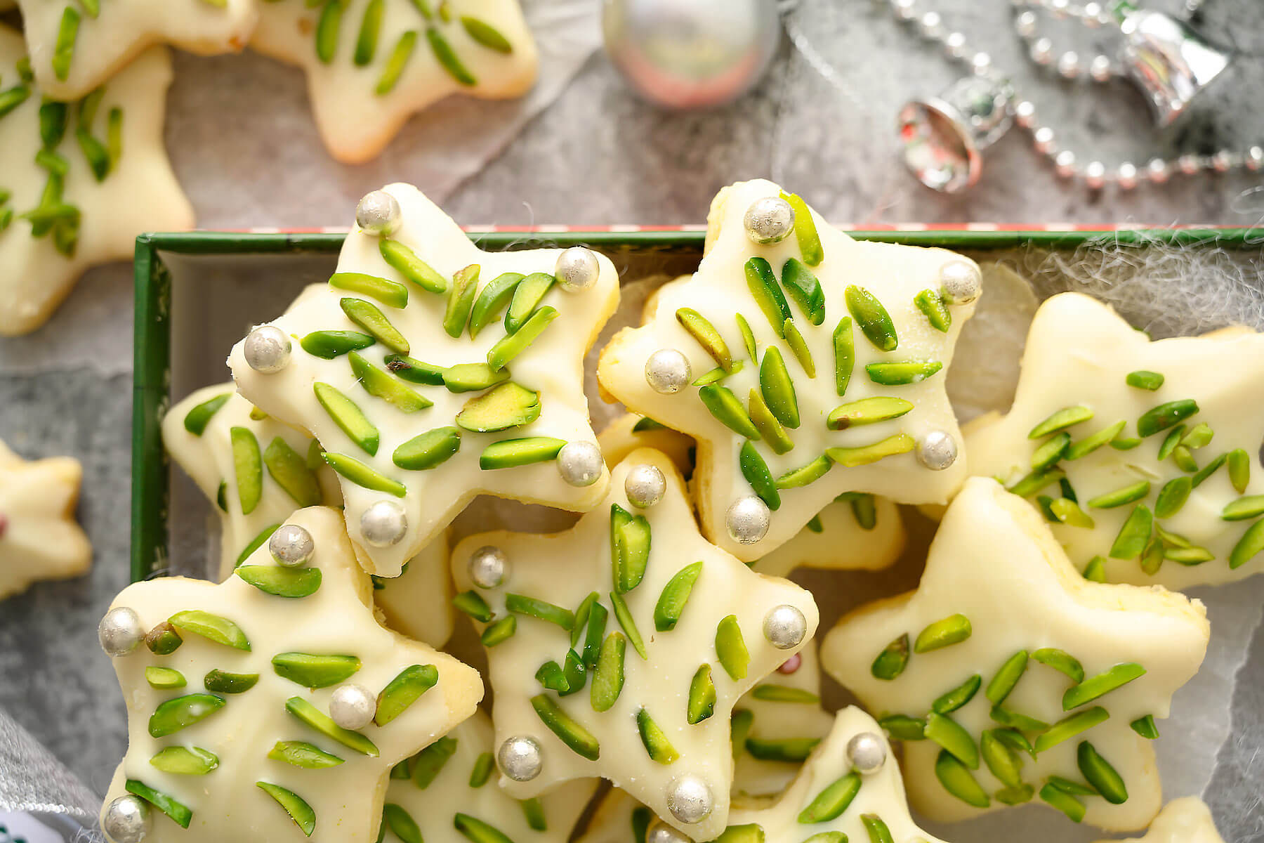 Image for Pretty Dipped Sugar Star Cookies