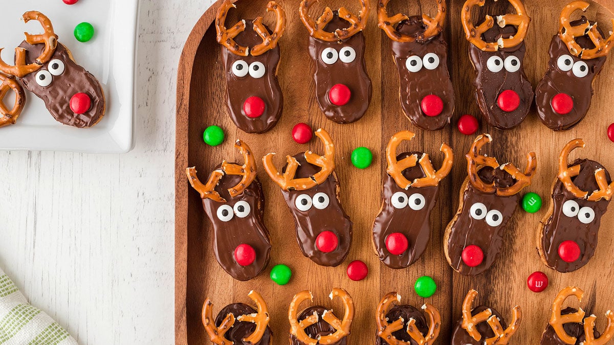 Image for Easy Holiday Reindeer Cookie Treats