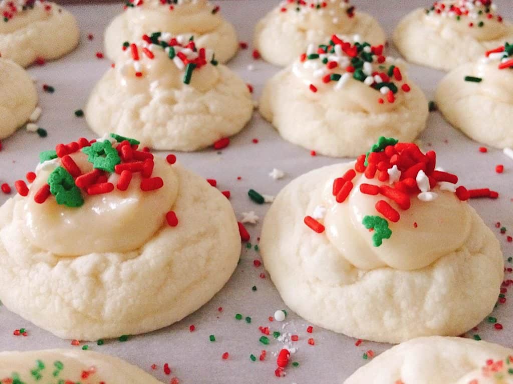 Image for Christmas Melt Away Cookies