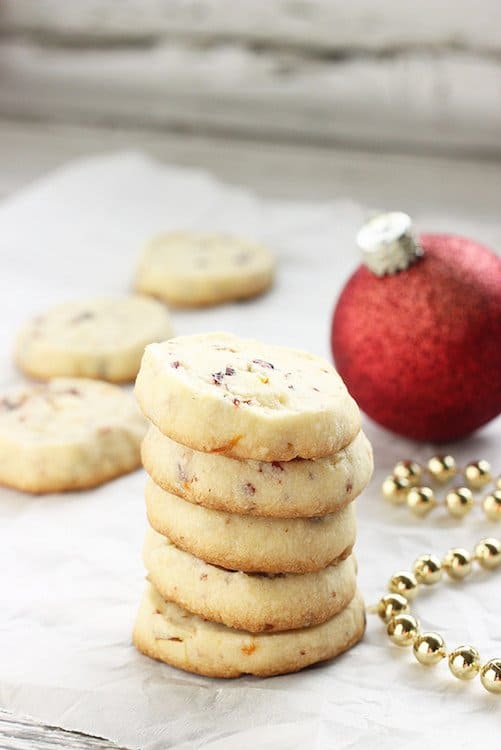 Image for Cranberry Orange Shortbread Cookies