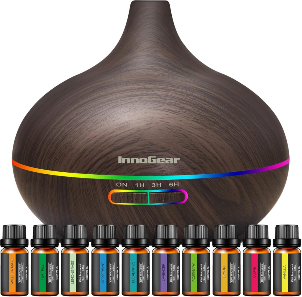 InnoGear essential oil diffuser  set