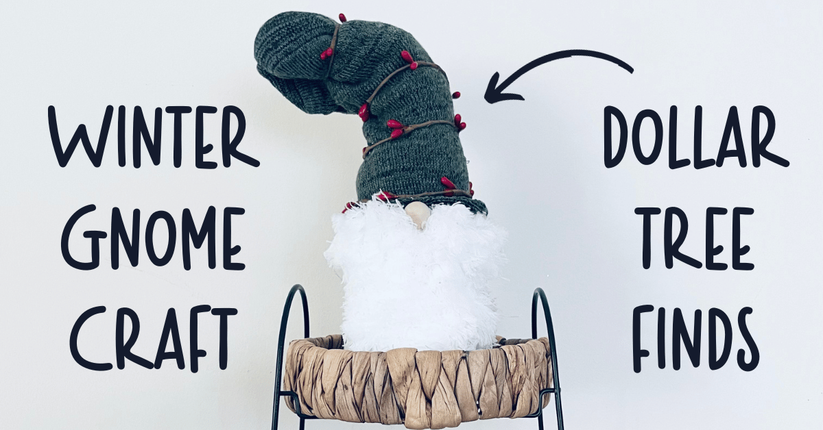 Image for Simple Dollar Tree Winter Gnome DIY for Christmas in Just 5 Steps!