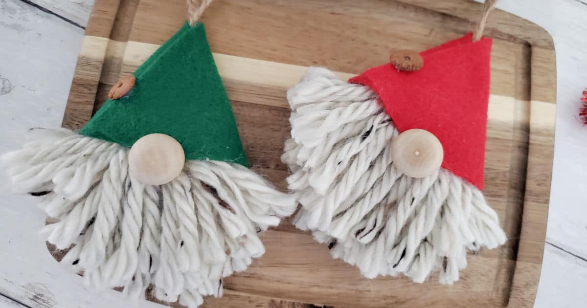 Image for Easy DIY Gnome Christmas Ornaments