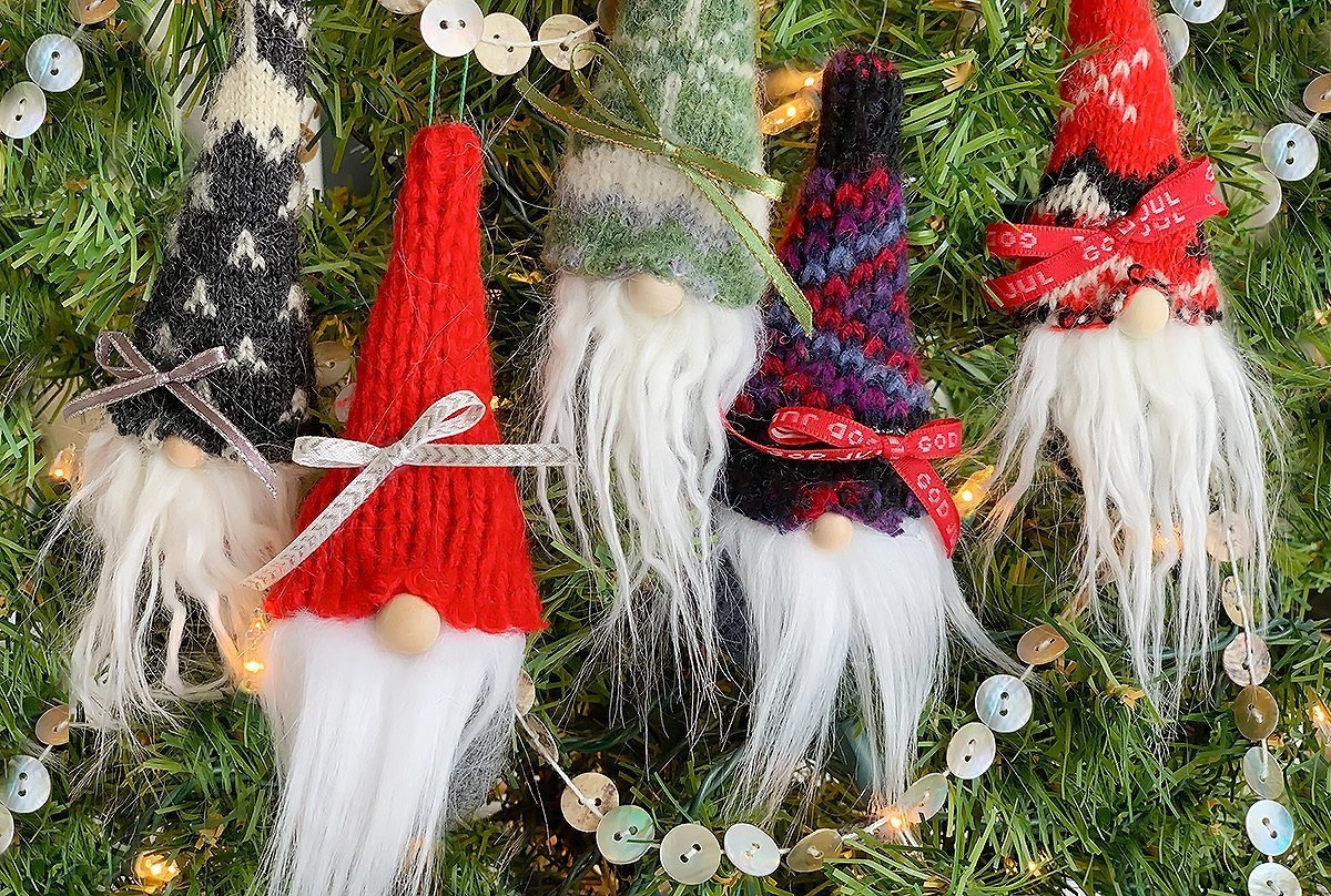 Image for Easy DIY Gnome Ornaments (for Christmas Tree)