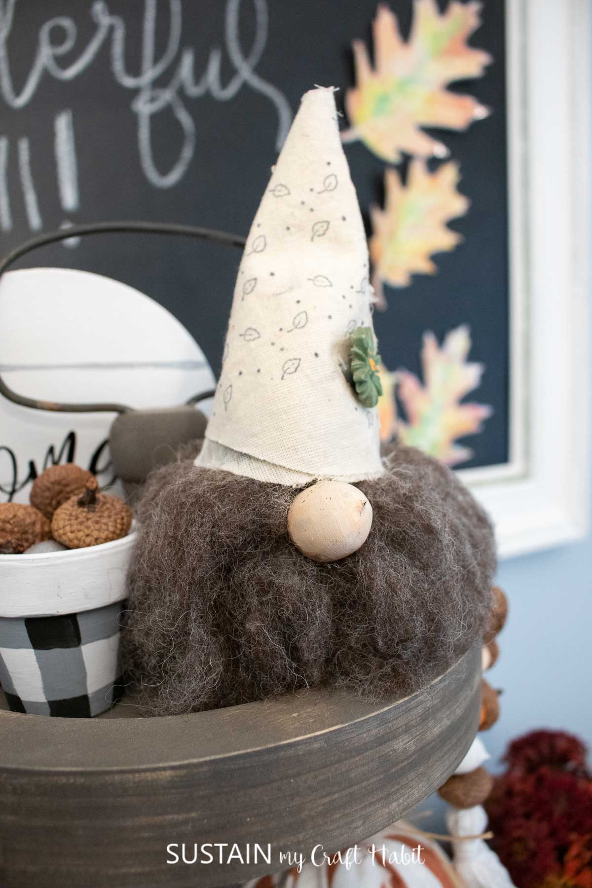 Image for Easy No Sew Gnome Decor