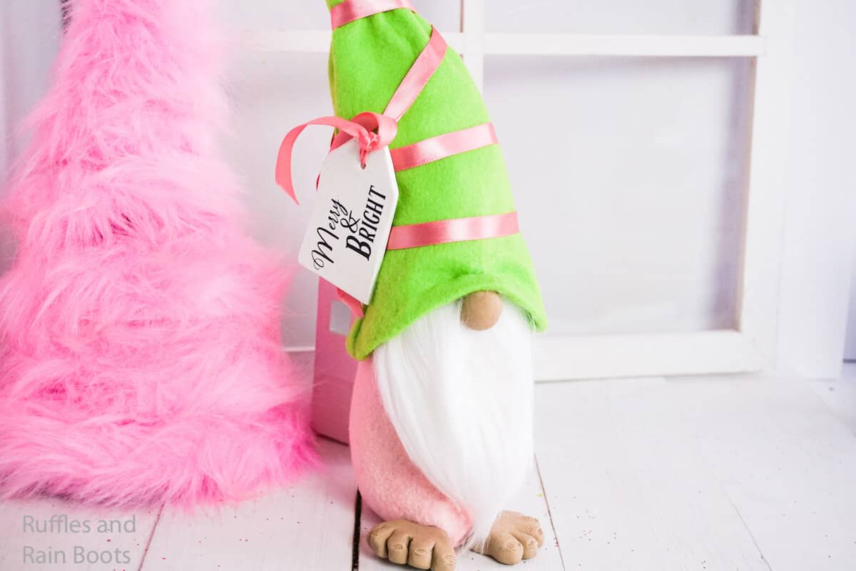 Image for This Merry and Bright Christmas Gnome is Absolutely Adorable!