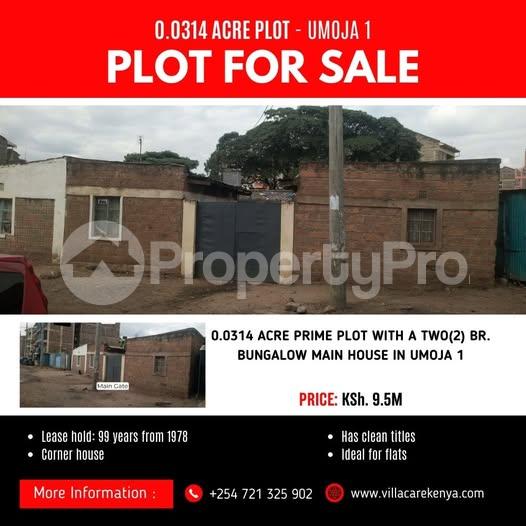 Land for sale Matolani Lane, Umoja Nairobi