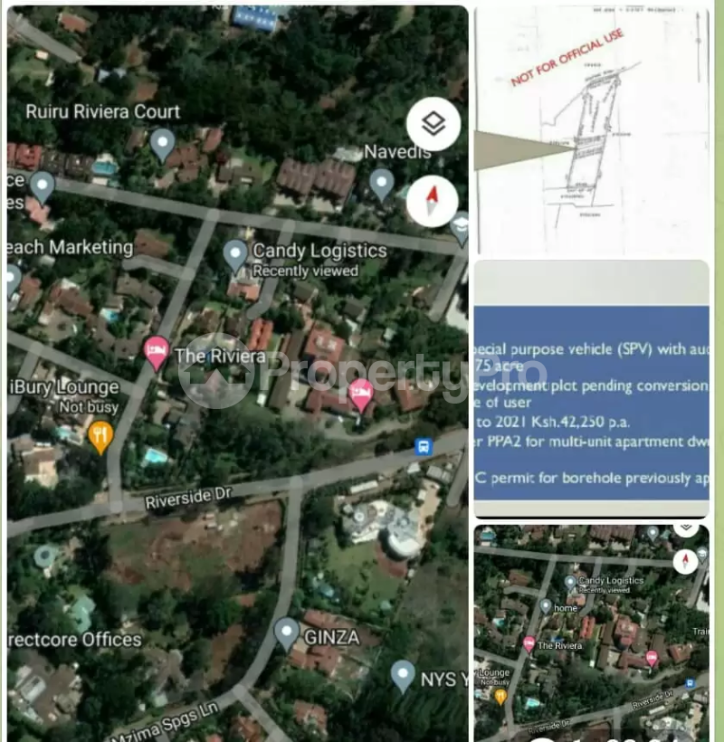 Land for sale Riverside Nairobi