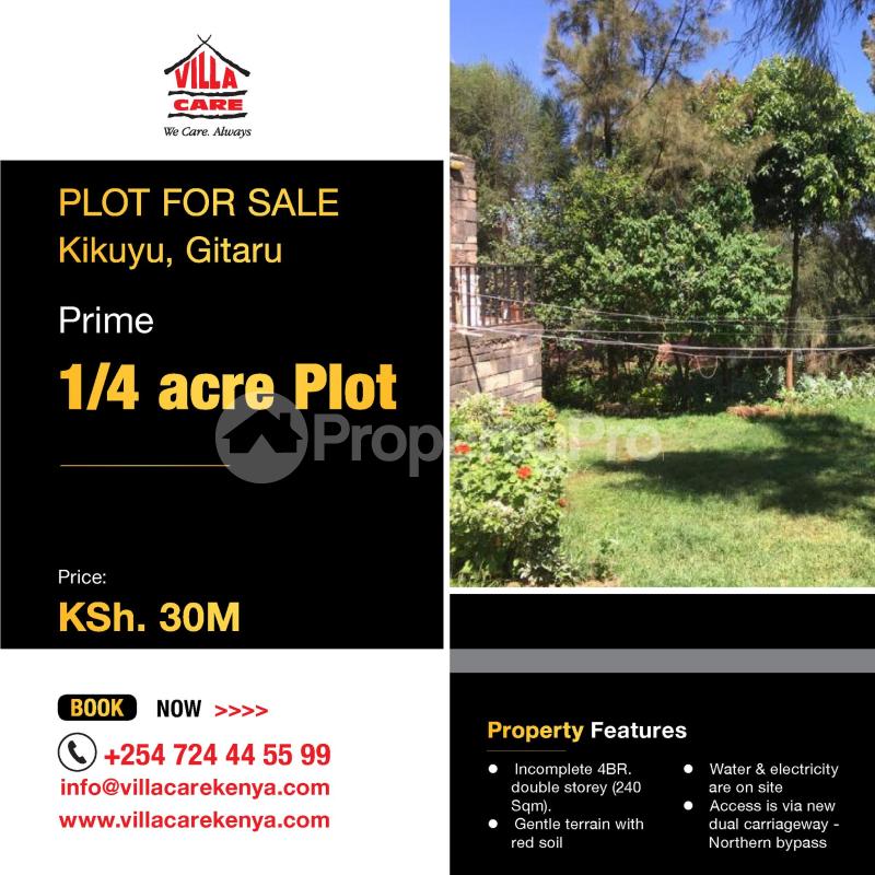 Land for sale Thogoto Kikuyu