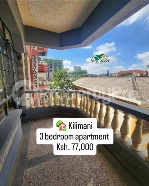 3 bedroom Flat&Apartment for rent Kilimani Nairobi