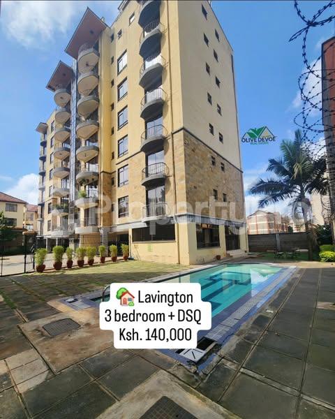 3 bedroom Flat&Apartment for rent Lavington Nairobi