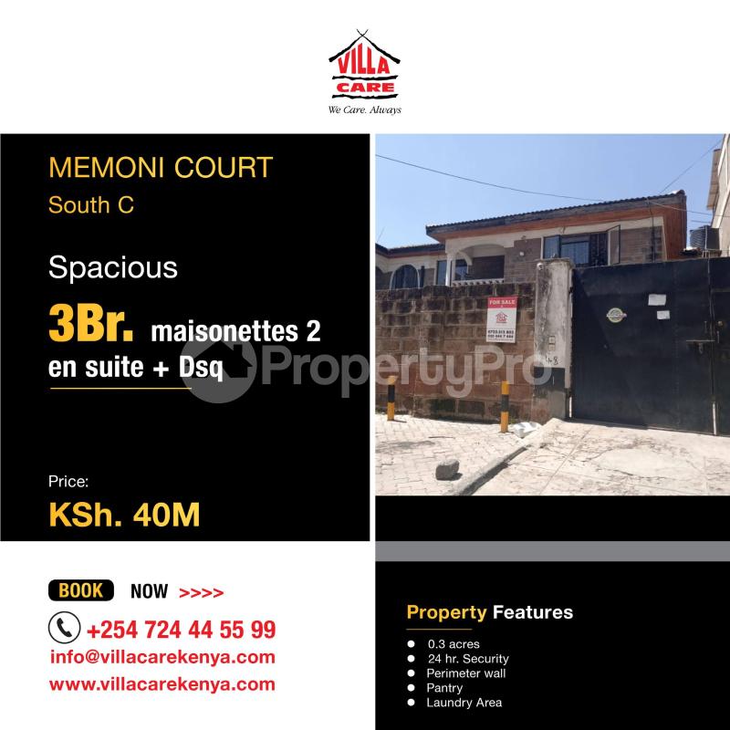 3 bedroom Houses for sale South C Nairobi