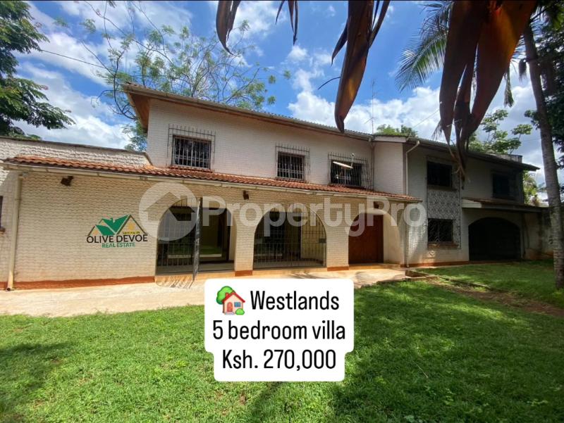 5 bedroom Townhouses Houses for rent Westlands Nairobi