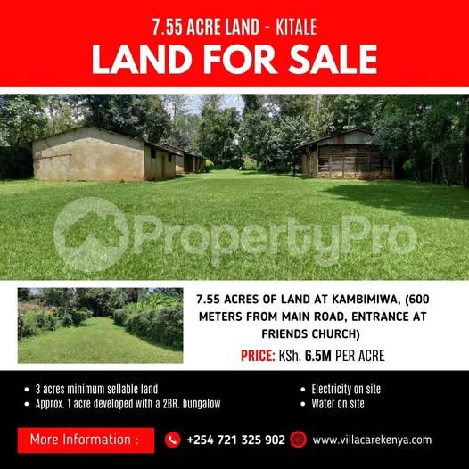 Land for sale Kambimiwa, Kitale Town Kitale