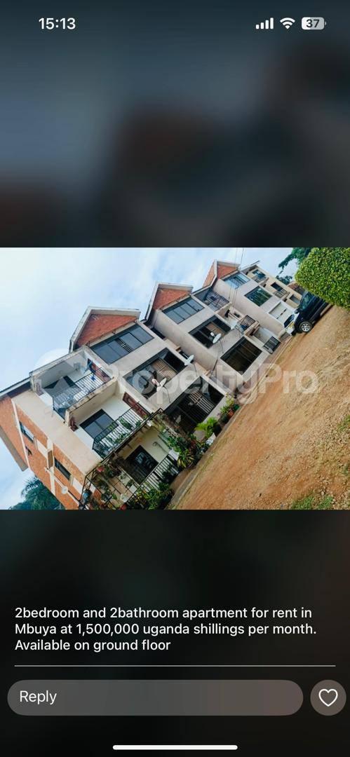 2 bedroom Apartment Block Apartment for rent mbuya road Kampala Central - 0