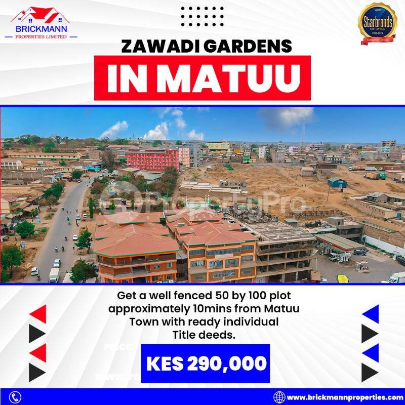 Residential Land for sale Matuu Kivandini, Matuu Machakos - 0