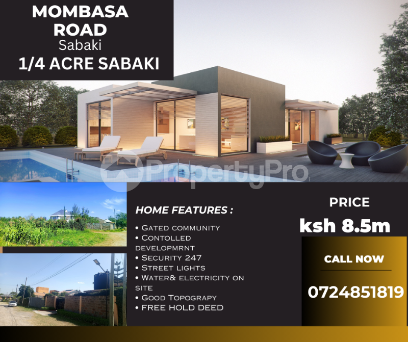 Residential Land for sale SABAKI Syokimau/Mulolongo Machakos (PID