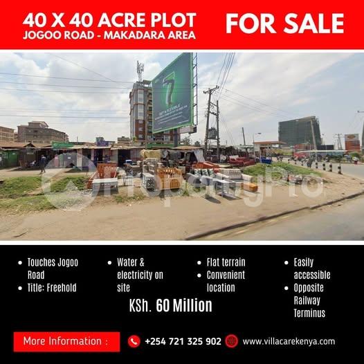 Land for sale Jogoo Road, Makadara Nairobi