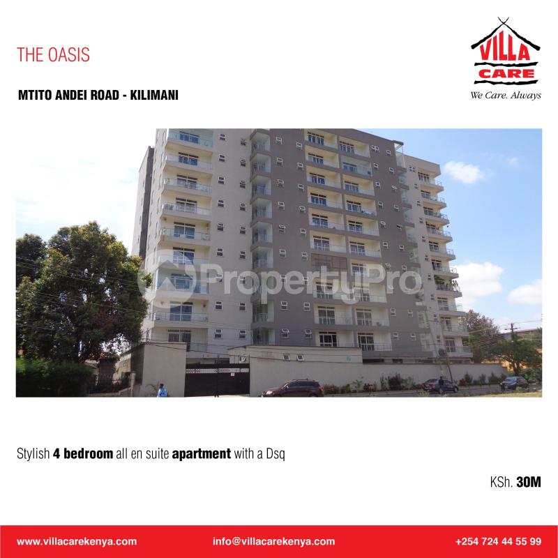Flat&Apartment for sale Mtito Andei Road, Kilimani Nairobi