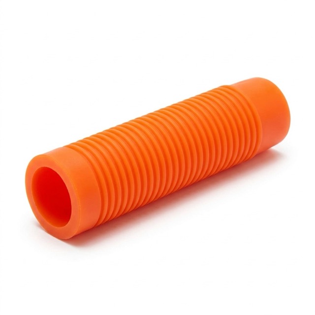 Silicone Ribbed Straight Grip