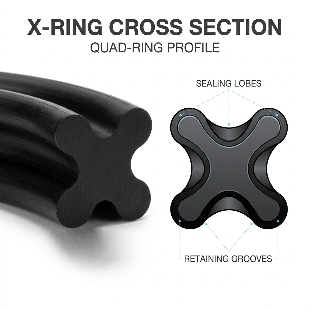 x-ring cross section