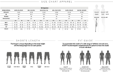SCOTT_Women size