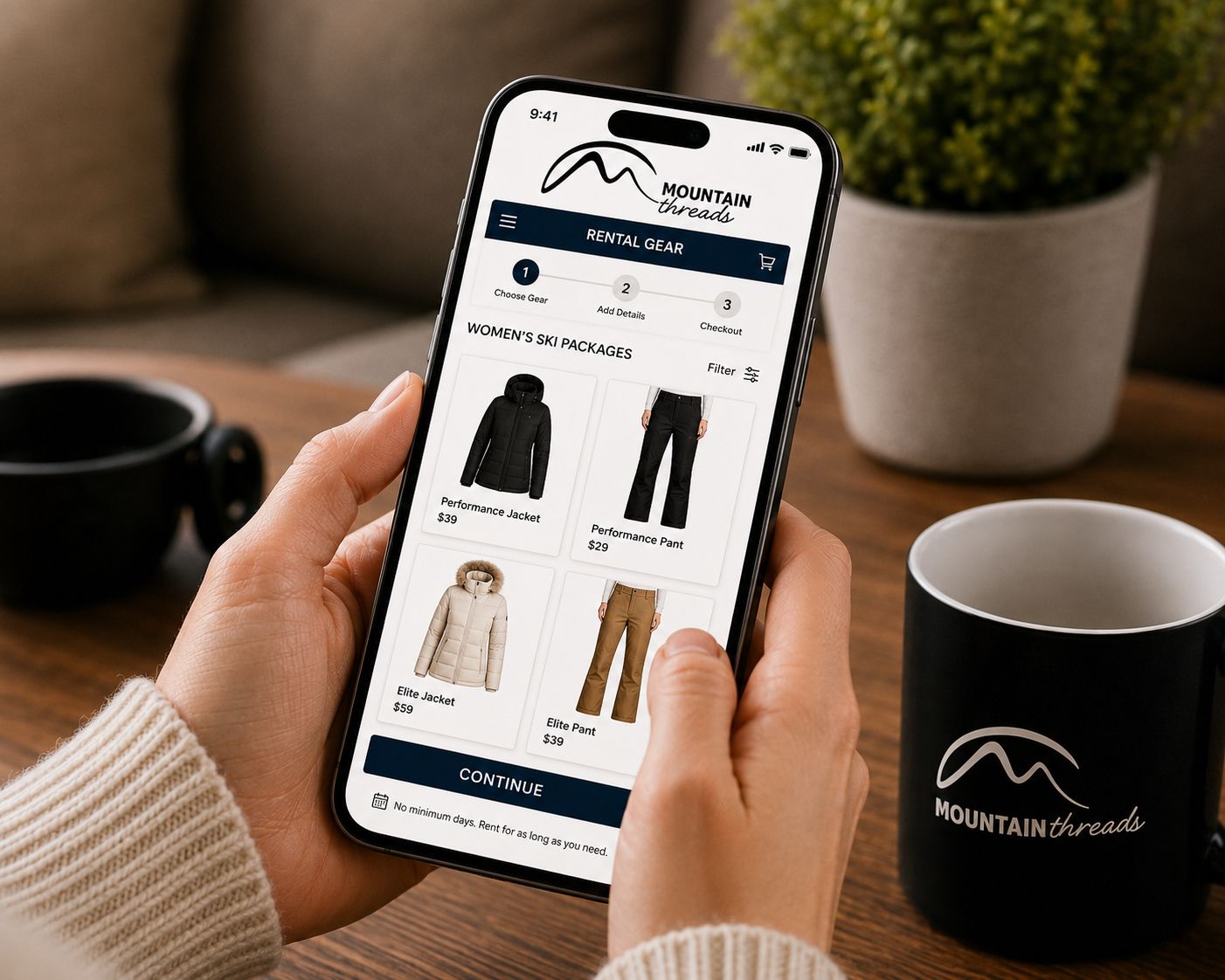 Reserve your gear online