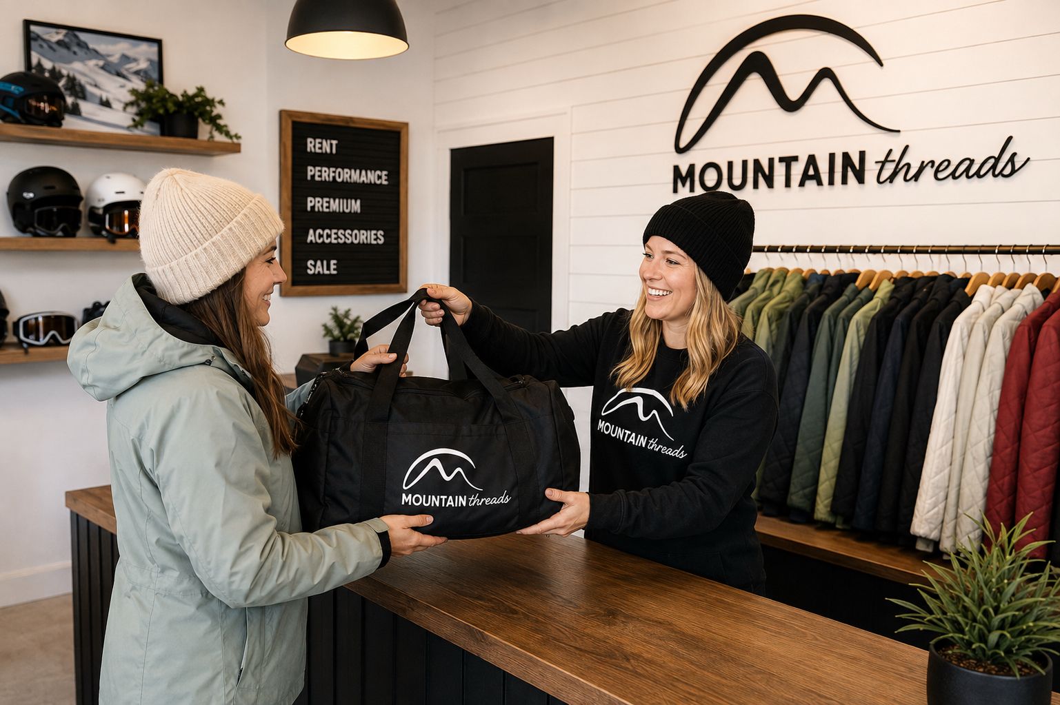 Receive your gear