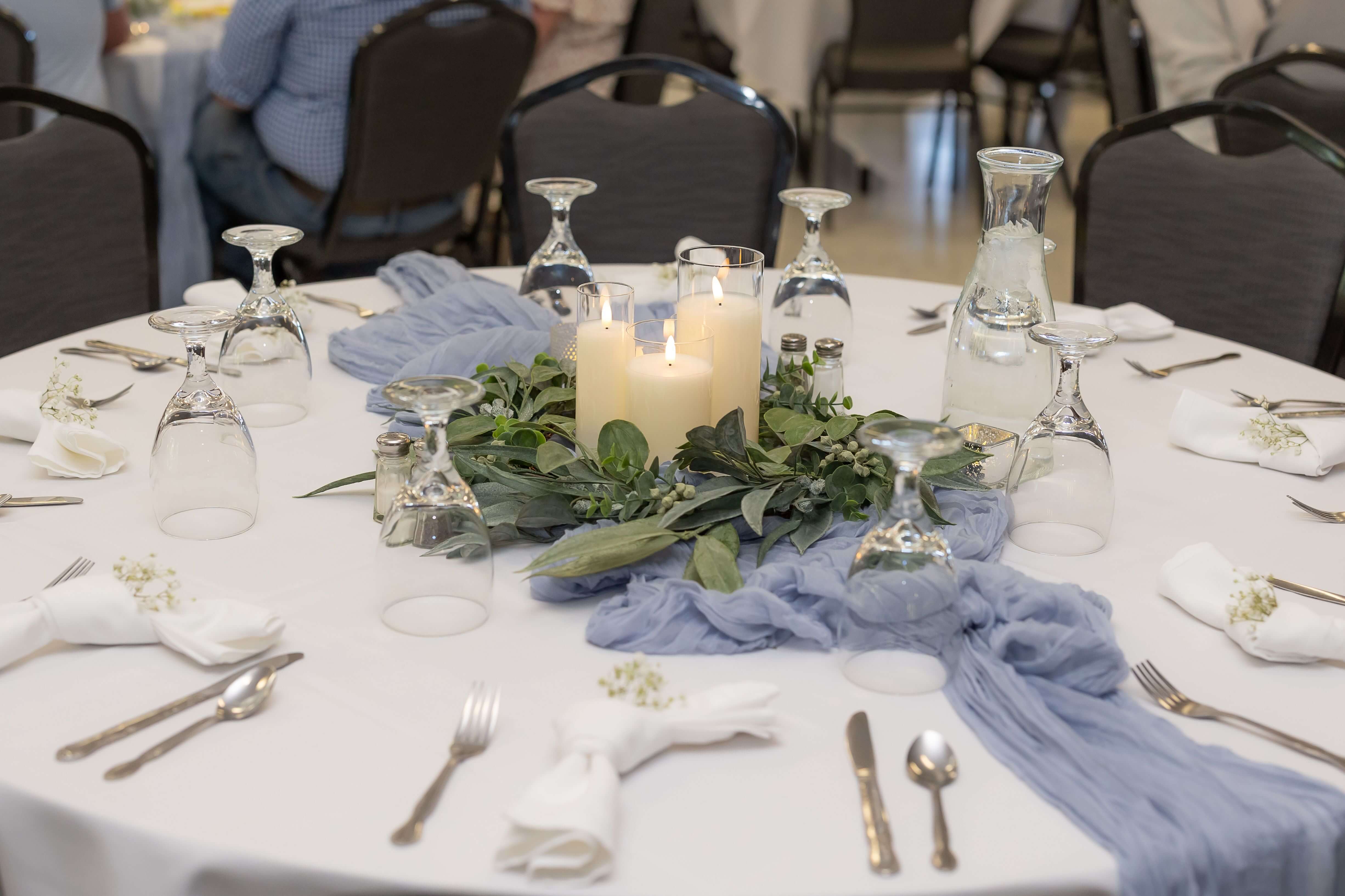 Reception decor