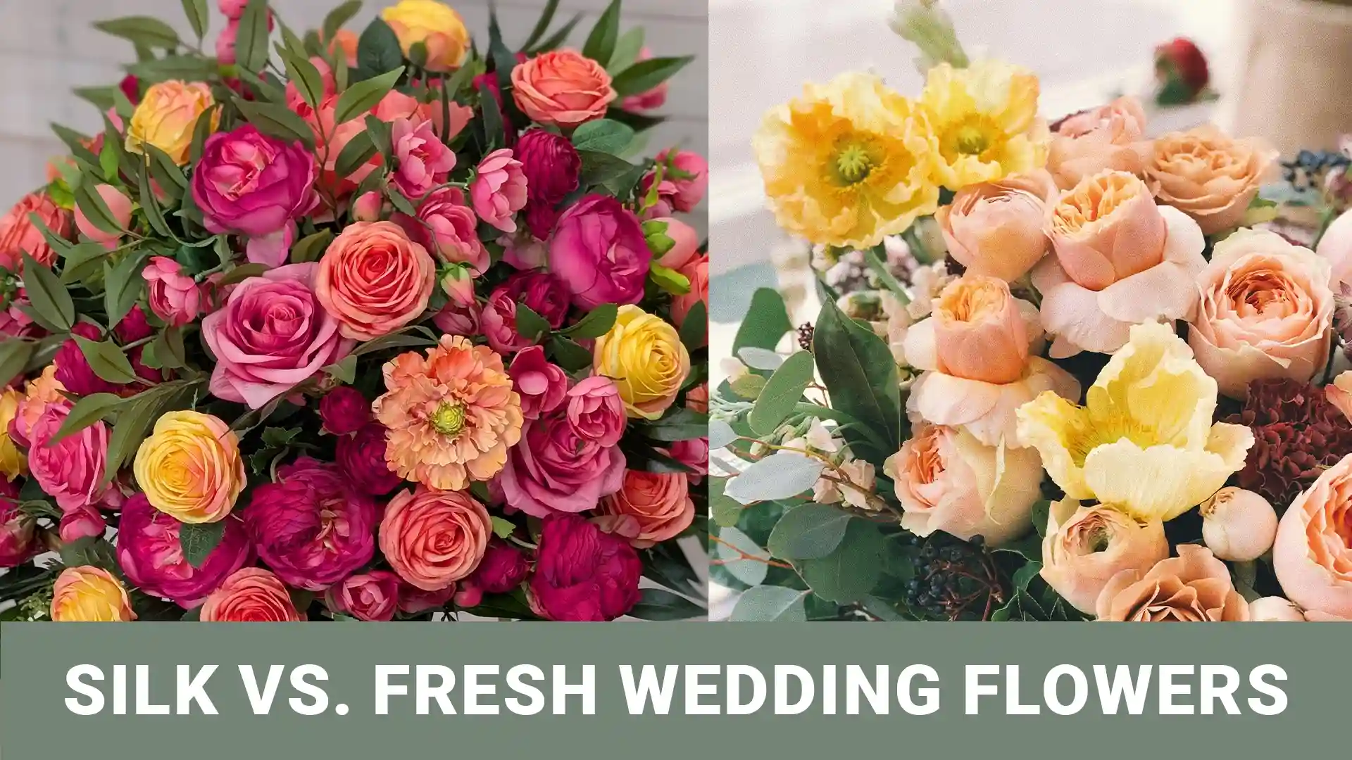 Silk vs. Fresh Wedding Flowers: A Comprehensive Comparison